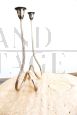 Candelabro in argento Sheffield, Italia anni '70