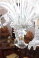 Elegante lampadario in vetro di Murano a sette luci, anni '80