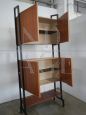 Piccola libreria modulare in teak anni '60
