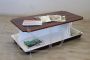 Tavolino da salotto vintage design italiano anni '70                            