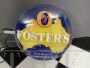 Insegna luminosa Foster's Beer vintage bifacciale                            