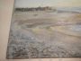 Deschamps - dipinto con oceano e spiaggia di Caienna