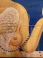 The Listening Sea -Dipinto arte contemporanea firmato Conchita V. B., '900