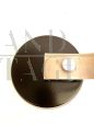 Lampada da tavolo design attribuita a Angelo Lelli per Arredoluce, colore nero