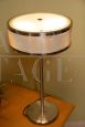 Lampada da tavolo Mid-Century cromata                            