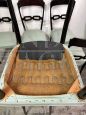 Set di 6 sedie vintage italiane in stile Ico Parisi