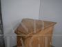 Credenza angolare in abete anni '70
