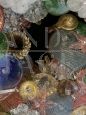 Applique conchiglia Nautilus in vetro di Murano