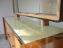 Grande credenza con specchiera di Osvaldo Borsani per La Permanente Mobili Cantù, anni '50