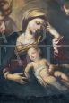 Francesco Solimena - Dipinto antico Madonna col Bambino                            