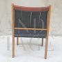 Set di 12 sedie di Gianfranco Frattini per Bernini in cuoio, 1981