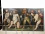 Coppia di dipinti grotteschi del 1700