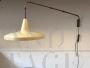 Lampada da parete vintage manifattura italiana a 3 estensioni