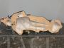 Zampognaro con pipa, scultura in maiolica Ginori, Firenze metà '800