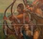 Il Martirio di San Sebastiano - Dipinto fiammingo antico olio su tela
