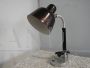 Lampada da scrivania vintage Greco in metallo marrone                            