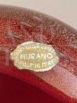 Coppa centrotavola a conchiglia Seguso in vetro di Murano