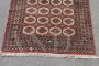 Tappeto Bokhara vintage annodato a mano, 156 x 247 cm