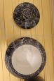 Coppia di vasi Art Déco in ceramica Vicentina decorati a mano