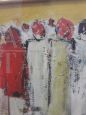 Dipinto di Carlo Saccardi - 8 figure - 1973
