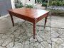 Tavolo estensibile dell'800 con gambe tornite