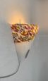 Applique Sylcom in vetro di Murano con Murrine multicolore                            