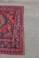 Grande tappeto Shiraz annodato a mano della prima metà del '900, 220 x 338 cm
