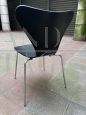Set di 3 sedie di Arne Jacobsen modello 3107 - series 7