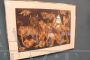 Acquatinta acquaforte Guernica di Enrico Baj, Italia 1960