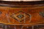 Cassettone antico Luigi XV Napoletano in legni esotici pregiati con piano in marmo
