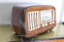 Antica radio Geloso anni '50 in legno
