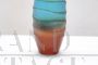 Vaso artistico Soliflor di Villeroy & Boch in vetro multicolore, anni '90