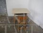Banchetto da scuola con sedia, 1960                            