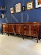 Grande credenza sideboard italiana in palissandro, anni '60