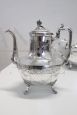 Servizio da thè e caffè placcato argento, William Parkin per Reed & Barton