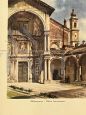 Basilica di Santa Maria nuova, stampa a colori di Giannino Grossi, 1932