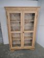 Libreria rustica in legno chiaro di abete, 1950                            