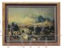 Dipinto Veduta di Capri, scuola di Posillipo, olio su tela 