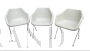 Set di 3 poltroncine design di Robin Day per Castelli, anni '70                            