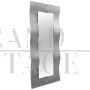 Specchio Wave di Lorenzo Burchiellaro in alluminio inciso, anni '70 