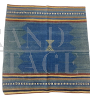 Tappeto Kilim Anatolico in colore blu                            