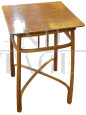 Tavolino vintage austriaco by Otto Wagner in faggio curvato