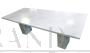 Tavolo Delfi di Carlo Scarpa in marmo cristallino                            