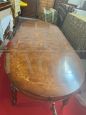Tavolo manovella intarsiato 1                            