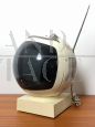 Televisore JVC Videosphere Nivico bianco, Giappone anni '70                           