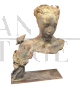 Alessio Deli - scultura in bronzo con busto femminile