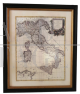 Cartografia dell'Italia e le sue regioni nel 1782                            