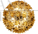 Lampadario sfera floreale di Toni Zuccheri per Venini                           