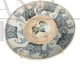 Piatto antico cinese in porcellana della dinastia Ming, XVIII secolo                            