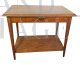 Tavolino banchetto vintage con ripiano, 1960